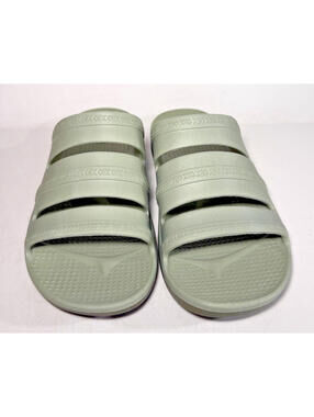 WACO Revitalign Cabana Slide Open Toe Sage Green